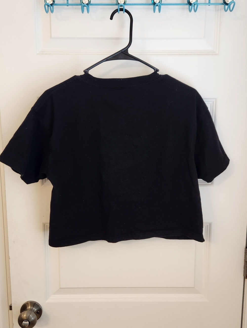 Juniors Womens Girls Size L Black Harry Potter Crop Top #L1229 - Picture 4 of 6